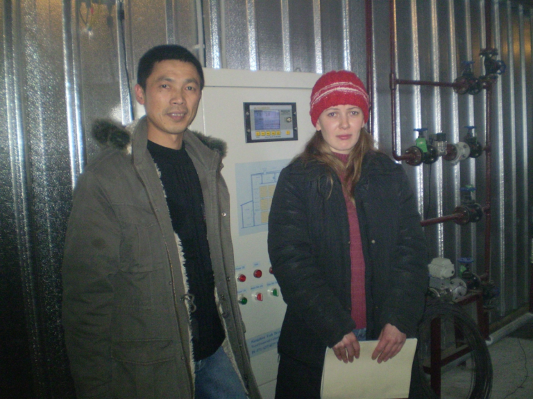 TECH Dry Kilns for a Russian Wood Company clients together