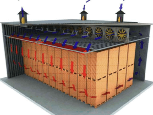 dehumid Conventional Drying kiln